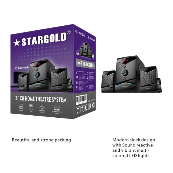 Stargold 2.1 Multimedia Speakers System