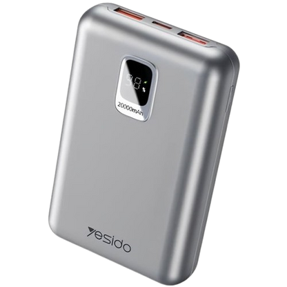 Yesido Power Bank 20000mAh Gray YP47